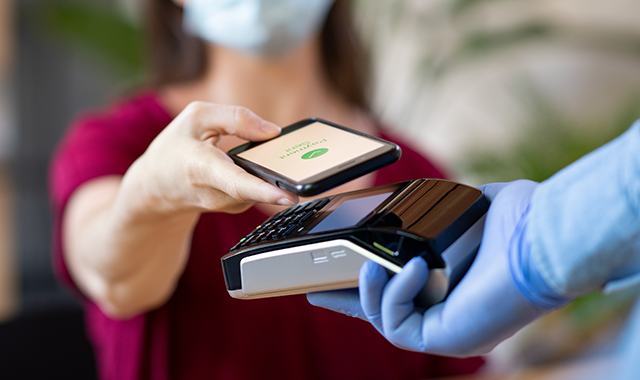 Pagamwnti contactless crescita post Coronavirus